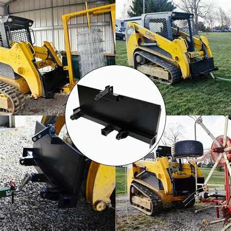 are all skid steer attachments universal|universal skid steer quick hitch.